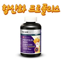 캐나다 프로폴리스1000 180캡슐 코막힘 목아플때 구내 구강 관리 영양제 음식 성인 학생
