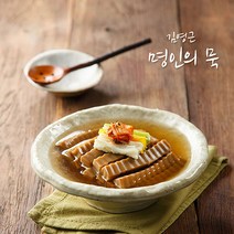 명인의묵 묵사발육수, 5팩, 318ml
