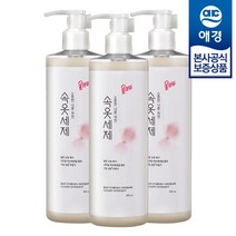 울샴푸 속옷전용 액상세제 본품, 390ml, 3개