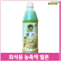 고려 희석용 농축액 멜론 원액 835ml 에이드 음료 베이스 (9379861), 기본
