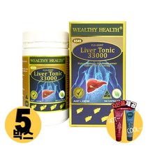 [사은품제공]호주 웰시헬스 리버토닉 33000 100캡슐 Milk thistle 밀크씨슬 실리마린 알지알지몰 RZ, 상품수량, 5개