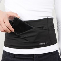러닝 스포츠 힙색 여자 남자 등산 골프 힙쌕 블랙L