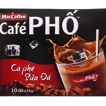베트남 cafe pho 카페포 쓰어다 믹스커피 24g x 10개입 5개 SET, 240g