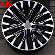 아우디 A6L 휠 18인치 19인치 20인치 A8 A4L Q5 Q3 A7 Q8 휠 튜닝, 04. 20X9J, 20. K타입 블랙 펄