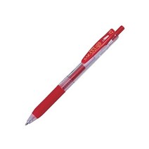 제브라)사라사클립펜(0.7mm 적)-다스(10개입), 색상, 본상품선택