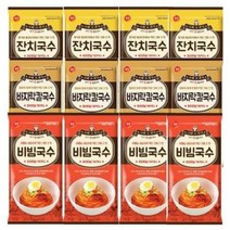 샘표 잔치국수4개 칼국수4개 비빔국수4개 (합12개), 3개