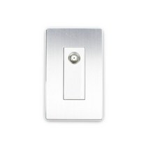 DS이엘씨 D3 화이트실버 CATV 2방, 단품, 단품