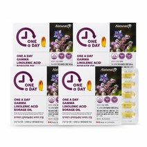 네추럴라이즈 원어데이 감마리놀렌산 보라지 오일, 90정, 4개