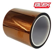 [IL∃7] BLEX Kapton 블렉스 내열 캡톤 테이프 100mm x 33M 산업 고온마스킹 절연성 공업 성테이프_E∃8260eA, ∠본상품, 옵션없음($#%)