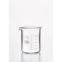HARIO Sibata Scientific Beaker with standard scale 100mL 010020-10051A, 1개, 1ml