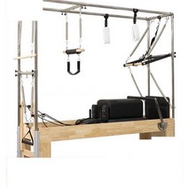 캐포머 바렐 리포머 필라테스 뷰릿 듀얼 요가 코어, 필라테스 쓰리인원 (수입고무원목)