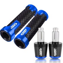 오토바이 브레이크 클러치 레버 핸들 바 그립 세트 혼다 CBR125R CBR 125R 125 R 2011, 25 blue