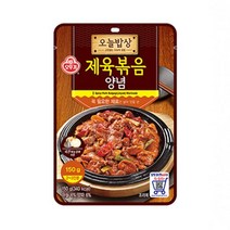 오뚜기 비법소스 오늘밥상 제육볶음양념 소스 조미료 만능양념 150G, 1세트