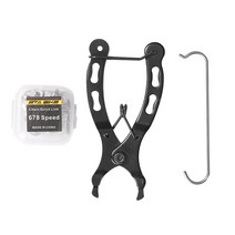 체인커터기TOOPRE 자전거 체인 링크 버클 플라이어 클램프 퀵 릴리스 리무버 클립 사이클링 수리 도구 액세, 1개