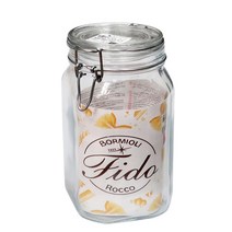 보르미올리 피도 유리밀폐용기 커피용기 쨈병 1.5L