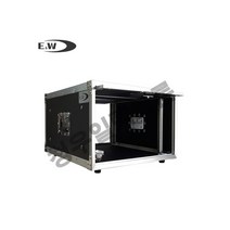 학교 연극무대 교회 E&W 앰프 오디오 슬라이딩도어 랙 하드 케이스 KSR-8U PRO, KSR-8U-PRO