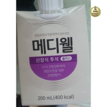 엠디웰 메디웰 신장식 투석 플러스 균형영양식 200ml x 6팩 1개, 6세트