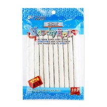 굿프랜드 밀크먼치껌 10P 우유먼치껌 강아지 소가죽껌, 단품