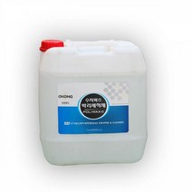 오공 수지왁스 박리세척제 포리왁스C 18L/pvc타일/데코타일/디럭스타일/세정제/오염제거제, 1, 1