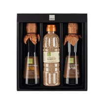 ORGA 가정식 참기름 선물세트 2호 (1box) 별식 술안주 간편식 캠핑 혼밥 자취 튀김, 3개