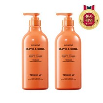 벨먼 바스앤소울 텐션업 라임 바디워시 720ml x 2개입, 없음