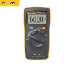 휴대용방사능측정기 Fluke 101 101KIT 106 107 미니 디지털 멀티미터 AC/DC 전압 저항 커패시턴스 주파수 듀티 사이클 테스터용 자동 범위, [04] 107