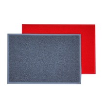 현관매트 업소용 발판 깔판 사무실 출입구 바닥 코일매트 규격 60cmX90cm 80cmX120cm, 그레이, 60cm x 90cm, 1개