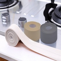 실리콘단면테이프 씽크대 화이트 방수테이프 2개, 화이트(대)