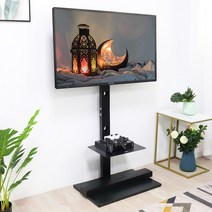 스탠드형 TV거치대 32~65인치 높이조절 티비 스탠드 삼성 엘지 호환 600x400mm