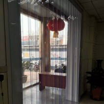 비닐커튼 민자 800x2100mm 외풍차단 방풍비닐 창고 물류센터 출입구 커텐 방풍비닐커튼 바람막이 비닐커튼 방풍비닐 비닐커텐 현관비닐커튼 비닐방풍 공장용 비닐커튼 뚜꺼운비닐 냉동, 투명백색