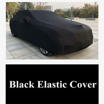 자외선 차단 태양 스크래치 방지 먼지 마찰 정적 자동차 탄성 소프트 커버 페라리 호환 488 스파이더 카 쇼 장면 4S 샵용, [01] Black