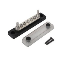 RV 보트용 자동차 버스 바 포지티브 네거티브 100A 48V CD 배터리 배전 블록 터미널 스터드 버스바 파워 블록, 1.100A 48V CD