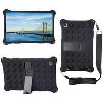 레노버 탭 M10 FHD 플러스 10 3 TBX606F TBX606X 소프트 버블 키즈 커버 레노버 탭 M10 HD 2nd X306 TBX306F/X 용, 05 Black-SP