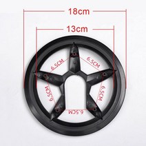 자전거체인휠 크랭크암 mtb 도로 스프로킷 보호 셋 가드 보호대 링 보호 커버 사이클링, 40T 라운드 용 G5