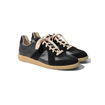 [메종 마르지엘라] 22FW 독일군 스니커즈 블랙 S57WS0236 P1895 H6851