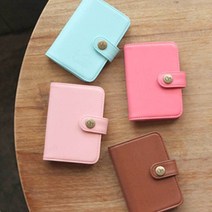 [돌잔치답례품] 여자 친구 기념일 선물 똑딱이 카드 지갑 월/의미있는선물 W5958BC9877ea