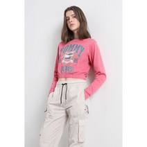 타미힐피거 엘라스틱 빈티지 콜리지 티셔츠 (T32C0TTO14TWT1XIW)