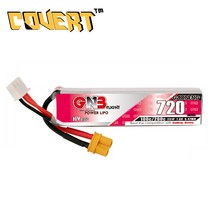 가오능 720mAh 7.6V 100C 2셀 수퍼펀치 드론RC 배터리, 720mAh 2S XT30