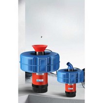 양식장 산소 발생기 산소 펌프 연못 기포기 녹조 제거, (자동) 스테인레스 스틸 550W-220V 20m 와이