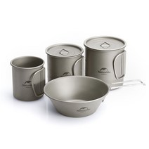 Naturehike 네이처하이크 아웃도어 캠핑 접이식 티타늄 컵 NH20CJ005, 450ml 컵 (덮개 포함), 1개