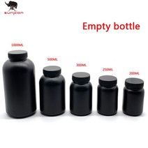ANYCUBIC-PHOTON Photon-S 3D 프린터 SLA 수지 특수 빈 병 액세서리 UV 민감한, [03] 300ml, [01] Black