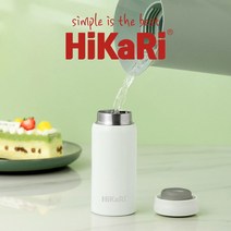 [베스트몰] 히카리 모던 미니 보온병 보냉병 316 스텐 200ml #5833EA, 쿠팡 블랙
