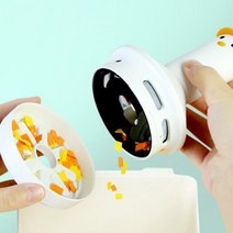 트윈스파파 충전식 무선 미니 책상 청소기 P0000RFS, 핑크