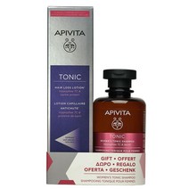 아피비타 여성 샴푸 250ml 토닉 로션 150ml Apivita Shampoing Lotion Contre la Chute des cheveux Tonic, 1팩