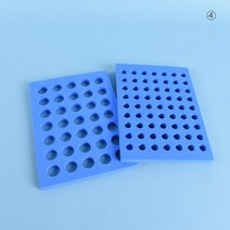 Tarsons 525000 Test Tube Rack 테스트 튜브랙 for Ice Bucket 1.5ml Tubes 63H, 525000 1.5 ml Tube 용 : 1EA