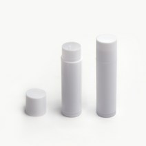 새로핸즈 챕스틱 립밤용 화이트 용기 화이트캡 5ml x10개 공병, 단품