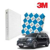 3M 모하비 PM2.5 초미세먼지 에어컨필터 PM0.3효율 DF31, 단품