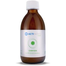 독일 ActiNovo 리포솜 크리신 영양제 비건 용액 250ml 100mg, 1