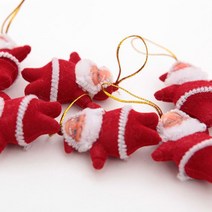 웃기는 산타 장식 (6입), 단품