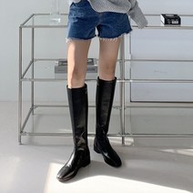 비비안 발편한 낮은굽 롱부츠 SHE-B1029